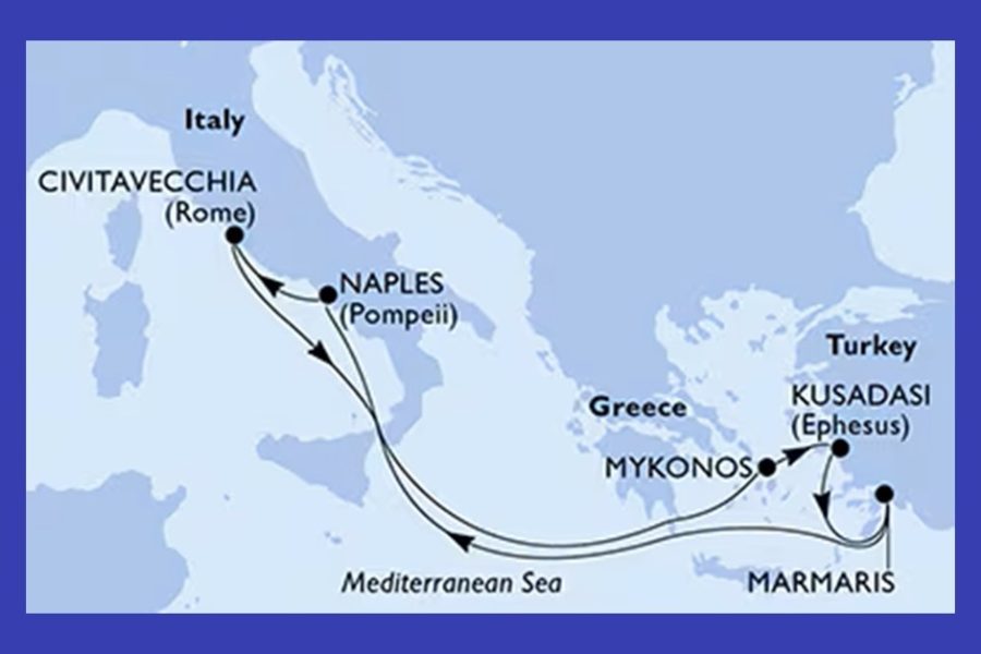 CROCIERA: MSC DIVINA (15/10/26)