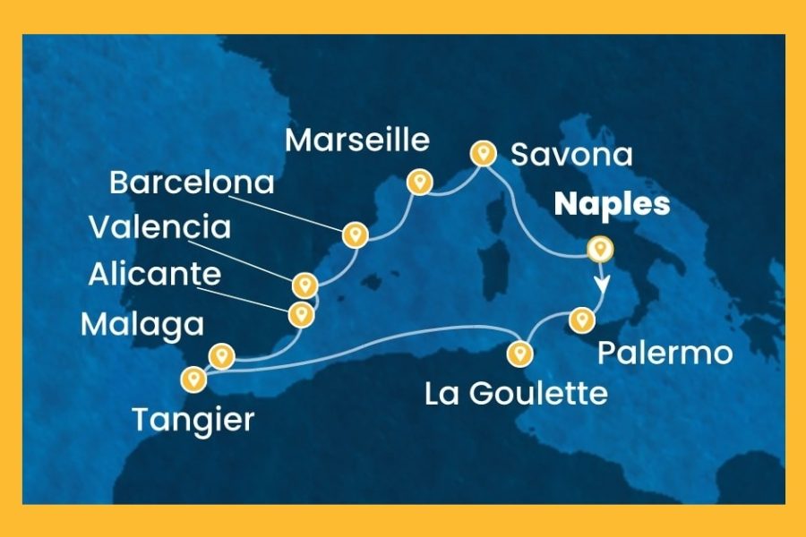 CROCIERA: COSTA PACIFICA (11/01/27)